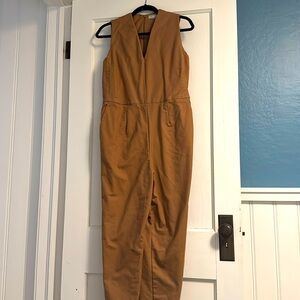 Everlane khaki jumpsuit size 8